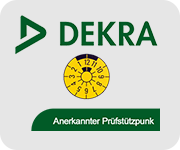 Anerkannter Prüfpunkt der DEKRA